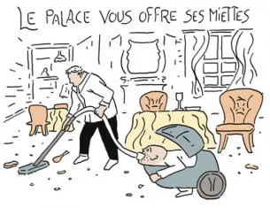 "Les mains dans le luxe" (CQFD Juin 2014)