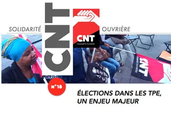 Bulletin de la CNT-Solidarité Ouvrière N°18 Nov 2016