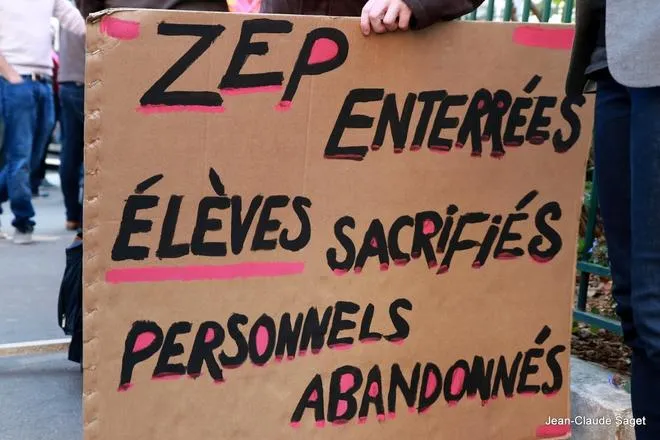 Education Prioritaire :  nouveau "temps fort" de mobilisation, le 10 janvier