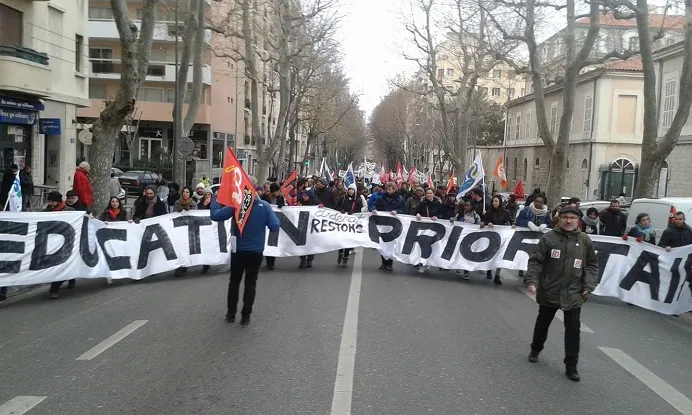 Education Prioritaire : la lutte continue ! Manifestation à Marseille, jeudi 12 janvier 2017 - Montée à Paris, jeudi 19/01