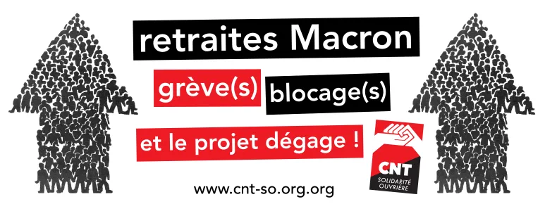 Retraites : vers une lutte prolongée pour le retrait !