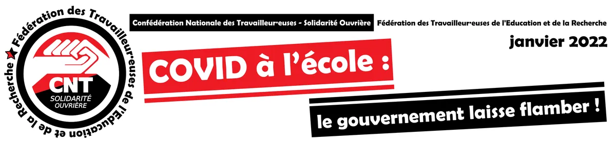 COVID à l’école : le gouvernement laisse flamber !