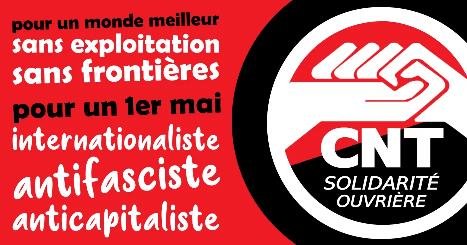 1er mai 2022, journée internationale de lutte de tous·tes les travailleur·euses !