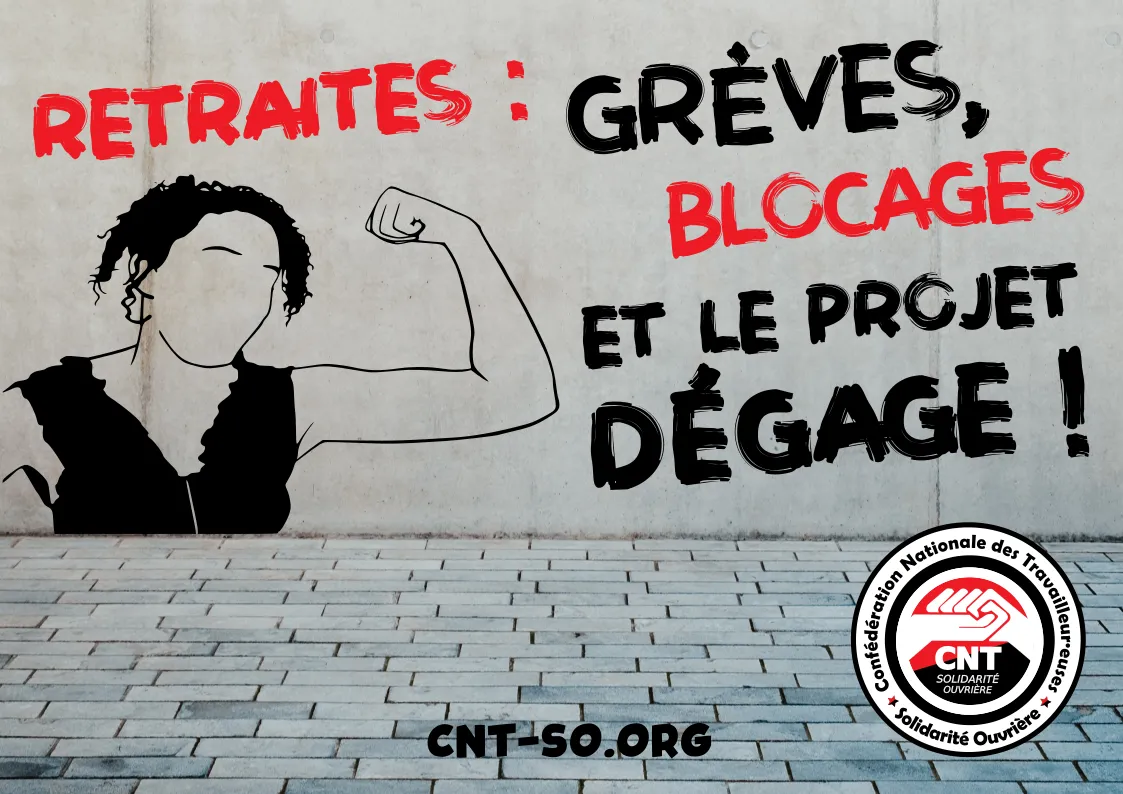 La retraite Macron c’est toujours NON ! Tous et toutes ensemble on continue !